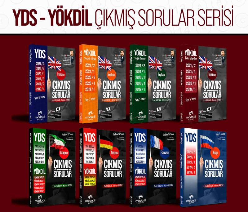 YDS Çıkmış Sorular ve YÖKDİL Çıkmış Sorular Serisi Çıktı !