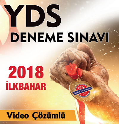 2018 İlkbahar YDS Deneme Sınavı