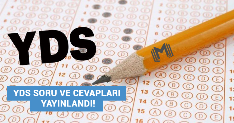 YDS Soru ve Cevapları Yayınlandı!