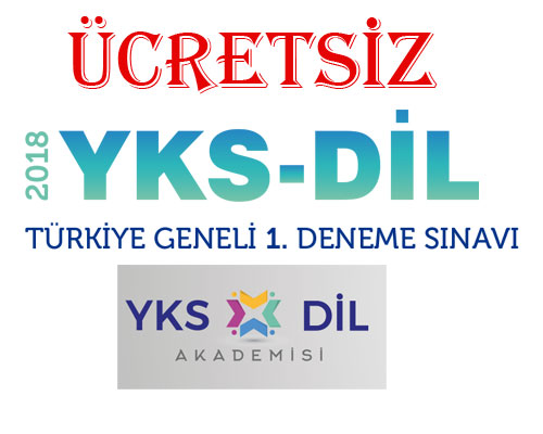 ÜCRETSİZ YKS-DİL ÖZGÜN DENEME SINAVLARI