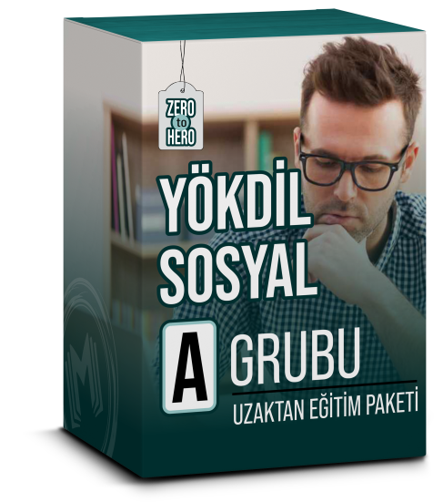 YÖKDİL SOSYAL A Grubu Uzaktan Eğitim Paketi