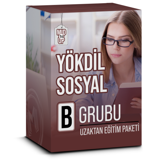 YÖKDİL SOSYAL B Grubu Uzaktan Eğitim Paketi