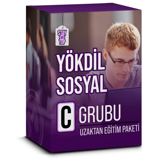 YÖKDİL SOSYAL C Grubu Uzaktan Eğitim Paketi