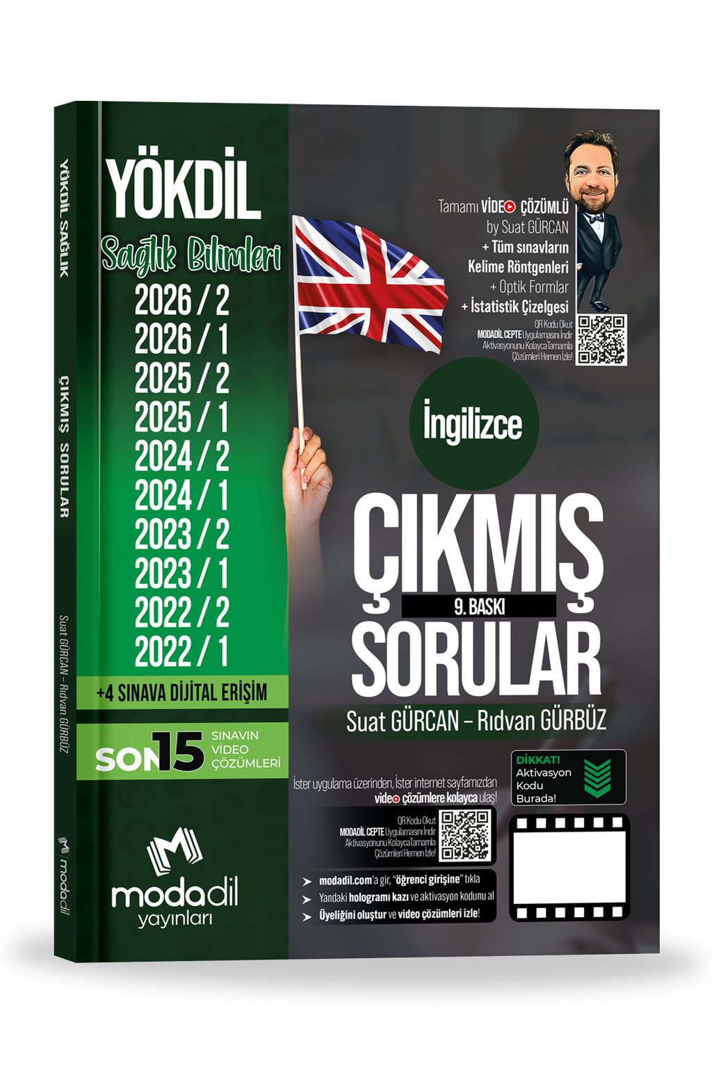 YÖKDİL SAĞLIK ÇIKMIŞ SORULAR - TAMAMI VİDEO ÇÖZÜMLÜ