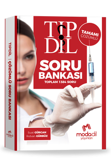 TIPDİL SINAVI TAMAMI ÇÖZÜMLÜ SORU BANKASI